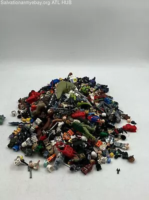 3lbs 6.7oz Bag Of LEGO Mini Figures Mini Figure Parts Handhelds & Accessories • $405