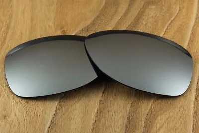 Bright Sterling Silver Polarized Mirror Replacement Lenses For Oakley Dispatch 2 • $11.24