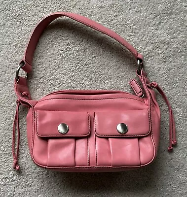 Via Spiga Peach Leather Bag • $12