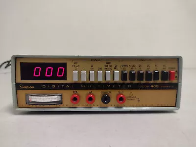 Simpson Digital Multimeter Model 460A Series 3 - Used • $39.99