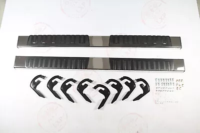 For 09-14 Ford F150 Supercrew Cab 6  S/s Oval Side Step Nerf Bar Running Board • $123.49