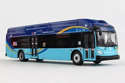 5.75 Inch MTA New York City Electric Select Bus Service 1/87 Scale Diecast Model • $39.99