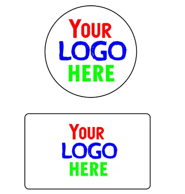 £1.99 • Buy Personalised Business Name Stickers Company Seals Your Logo Here Address Labels