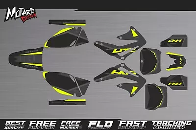 Graphics Kit For Honda CRF 450 R 2002 2003 2004 FLUO/NEON Decals By MotardDesign • $199.90