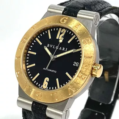 BVLGARI LC35SG Men's Women's Diagono Sports Date Automatic Wristwatch • $2280