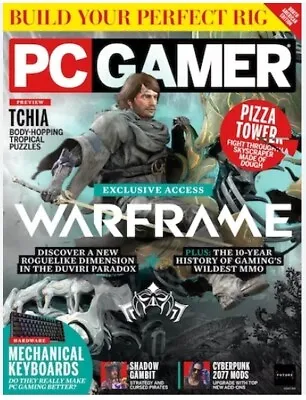 PC Gamer Magazine (US) Issue 369 May 2023/ EXCLUSIVE WARFRAME • $21.99