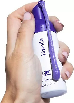 $35.98 • Buy Hismile V34 Foam Colour Corrector, Purple Teeth Whitening, Tooth Stain Removal,