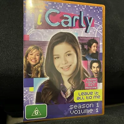 ICarly - Leave It All To Me Season 1 Volume 1 DVD - GC • £6.86
