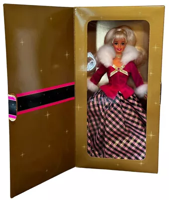 $12.99 • Buy Vintage 1996 Winter Rhapsody Barbie Collectible Doll Avon Exclusive #16353