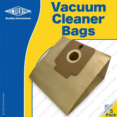 5 X HOOVER Vacuum Cleaner Bags H58/H63/H64 Type - CAPTURE TCP2011 TCPW1450 • £5.85