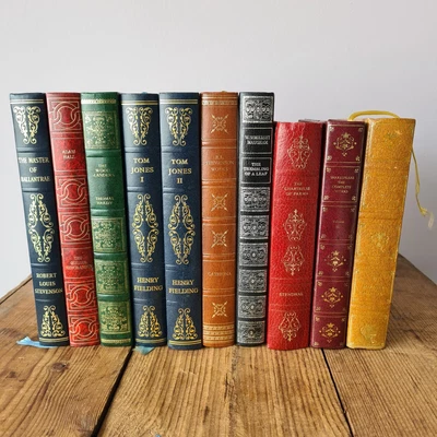 £17.99 • Buy Vintage Classic Literature Heron Book Collection For Display, Books For Décor