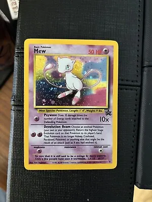 Swirl Mew Black Star Promo #9 Holo Rare Pokemon Card  - NM / Mint • $44.50