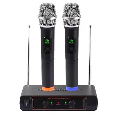 Microfonos Inalambricos Profesionales Para Karaoke Presentadores DJ Vlogger New • $47.79