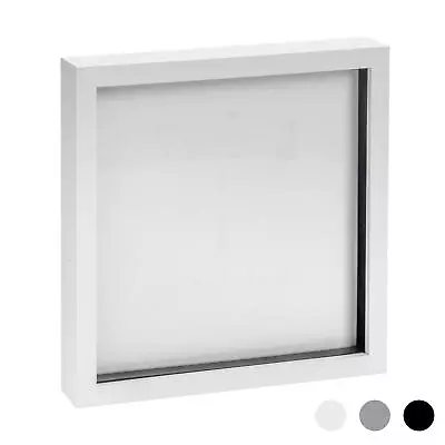 £9.99 • Buy 3D Box Photo Frame Standing Hanging Craft Shadow Picture Frames 10 X 10  White