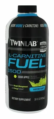 Twinlab L-Carnitine Fuel 1500 Fat Burner Energy 16 Oz ALL FLAVORS!! *AMINO FUEL* • $14.99