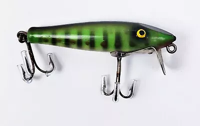Paw Paw 1403 Junior Pike Lure Green With Gold Dots NICE • $13.50
