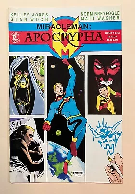 Miracleman: Apocrypha #1 - 3 Eclipse Comics 1991 Complete Set Gaiman • £30