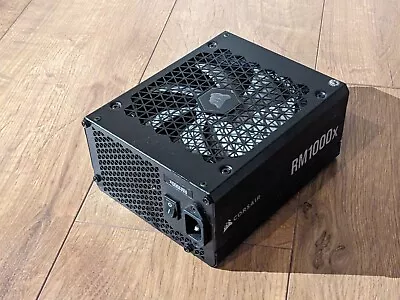 FAULTY Corsair RM1000x 1000W 80 Plus Gold Fan Power Supply PSU CP-9020094 • £55.99