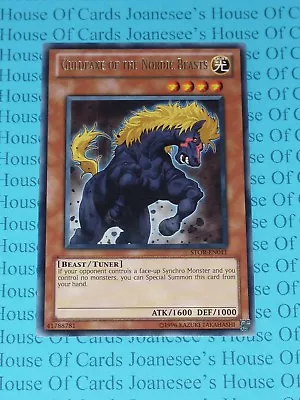 Guldfaxe Of The Nordic Beasts STOR-EN011 Rare Yu-Gi-Oh Card Unlimited New • £0.99