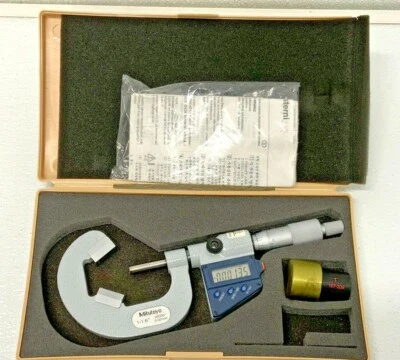 $288.75 • Buy 314-713-30 Mitutoyo V-Anvil Micrometer 1-1.6” .00005” 258C