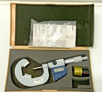314-713-30 Mitutoyo V-Anvil Micrometer 1-1.6” .00005” 258C • $303.19