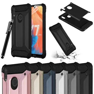Huawei Y7 2019 Phone Case Heavy Duty Armor Shockproof Cover For Honor • £5.95