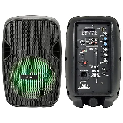 QTX PAL10 Portable PA Unit With TWS And LED Light Show Wireless Microphone Systm • £169