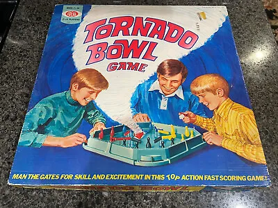 Ideal 1971 Vintage Tornado Bowl Game Bowling Complete Set Working • $39.99