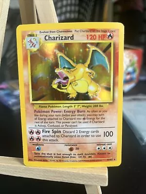 $102 • Buy Pokémon TCG Charizard Base Set 4/102 Holo Unlimited Holo Rare