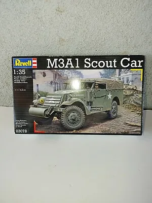 Revell 1:35 M3A1 Scout Car Military Kit #03078  • $30