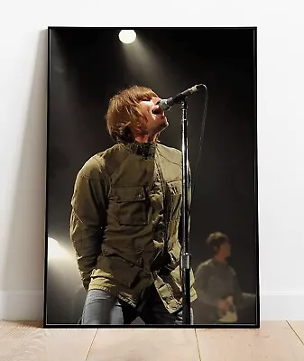 LIAM GALLAGHER Photo Poster Print Huge 36'' By 24'' (similar To A1 ) • £11.99