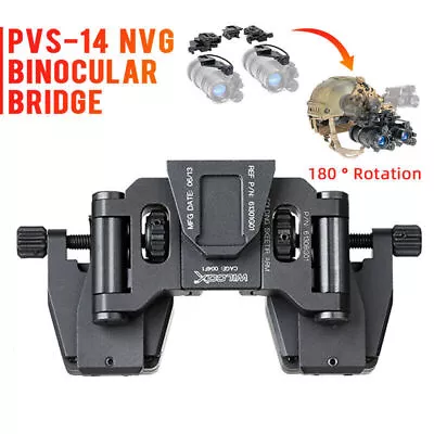 Night-vision Goggle Stent Skip Rhino NVG Mount Arms Bridge For L4G24 FAST Helmet • £65.99