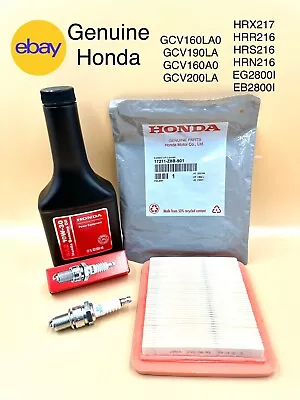 GENUINE HONDA HRX217 GCV200 TUNE UP KIT LAWNMOWER AIR 17211-Z8B-901 Filter Oil • $23.90