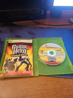 Guitar Hero World Tour - Microsoft Xbox 360 TESTED WORKS • $10.99