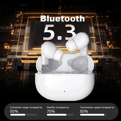 2024 TWS Bluetooth 5.3 Wireless Earbuds Waterproof Earphones For IPhone Samsung • $19.85