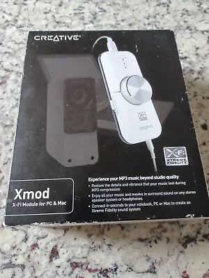 Creative USB Xmod X-Fi Stereo Surround Sound Module For PC & Mac  • $38.95