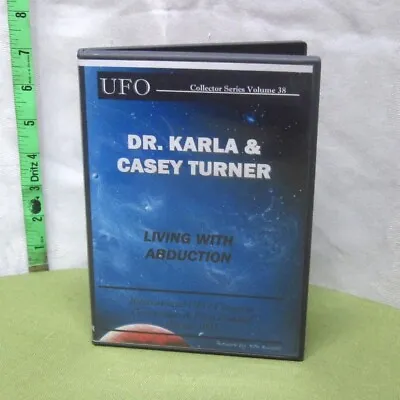 DR. KARLA & CASEY TURNER Living With Abduction DVD Alien UFO Encounters 1993  • $50