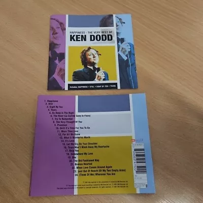 Ken Dodd: Happiness The Very Best Of Ken Dodd) 2001 (CD & Inserts Only) • £2.15