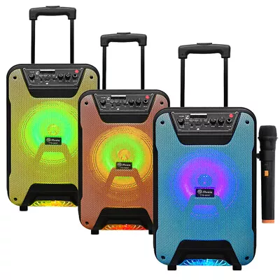 8  INCH Bluetooth Speaker Subwoofer Heavy Bass Sound Stereo Karaoke Machine • $71.99