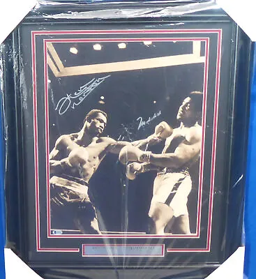 Muhammad Ali & Ken Norton Autographed Signed Framed 16x20 Photo Beckett A53365 • $1495