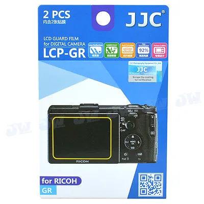 JJC 2pcs LCD Guard Camera Screen Protector Display Film For RICOH GR GR II • $13.19