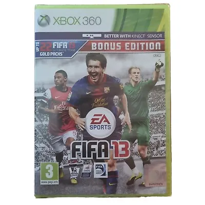 FIFA 13 Ultimate Team Bonus Edition Xbox 360 Video Game New & Factory Sealed  • £14