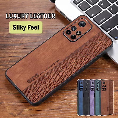 For Xiaomi Redmi Note 12 11T Pro Plus 5G 12C 11A Slim Leather Case Matte Cover • $12.99