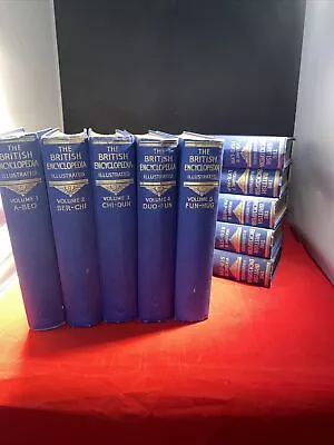 THE BRITISH ENCYCLOPEDIA ILLUSTRATED No. 1-10 VOLUMES 1933 • £10