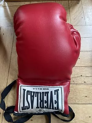 + Everlast Left Handed Boxing Glove Red Vintage NEW Great For Autograph • $19.99
