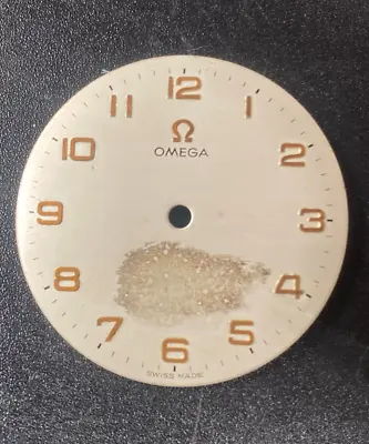 Used Omega Analog Vintage Watch 29.6 Mm Dial As-is For Parts • $49.99