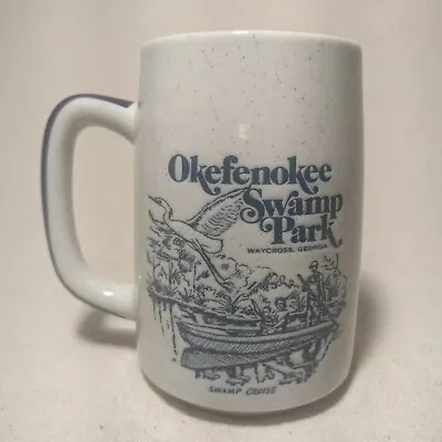 Vntg Okefenokee Mug Swamp Park Cruise Vacation Designation Georgia Alligator • $59.10