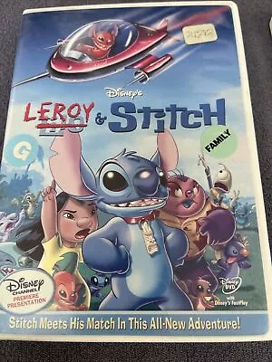 Leroy And Stitch (DVD 2006) - Previously Rented • $1.25