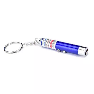 Pet Laser Pen Dog Cat Toy Light Animal Torch Pointer Keyring Flash Puppy Kitten • $7.49