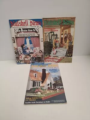 Lot Of 3 Nutshell News Magazines 1990 FebMarApril • $6.29